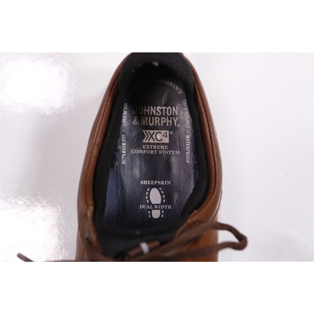 Johnston & Murphy XC4 Mens Prentiss U-Throat Brown Leather Sneakers Shoes 11.5 M - Picture 10 of 11